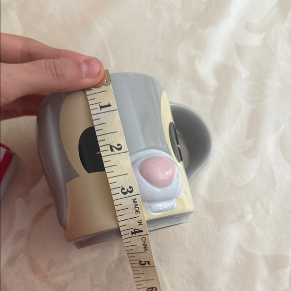 Gray and Cream Cartoon Character Mug Thumper Disney Bambi - Picture 11 of 11